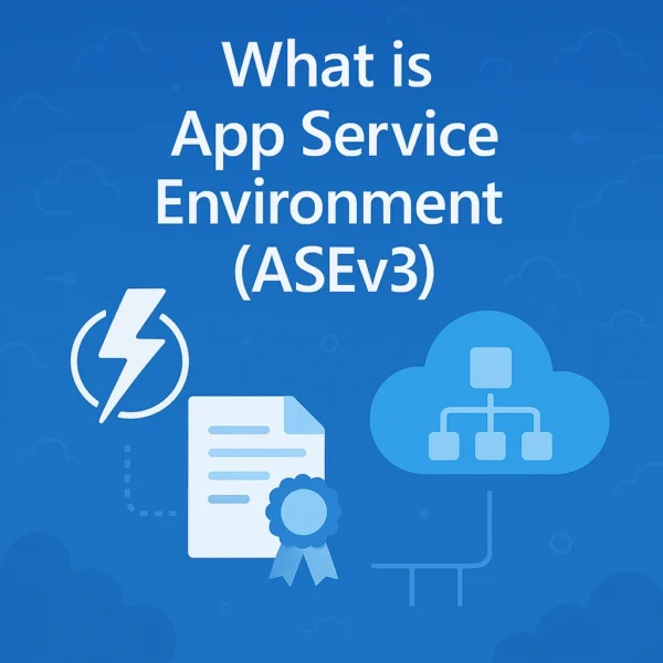 What is App Service Environment ASEv3